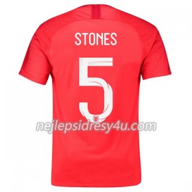 Fotbalový Dres Anglie Stones 5 Venkovní MS 2018